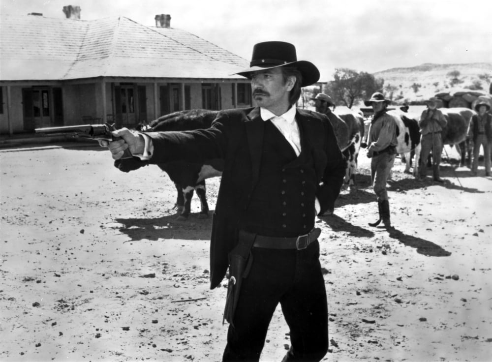 Film still photo print of Alan Rickman in classic cinema.