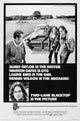 Two-Lane Blacktop movie poster featuring Warren Oates, Laurie Bird, and Dennis Wilson.