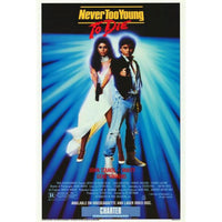 Never Too Young to Die movie poster print 27x40