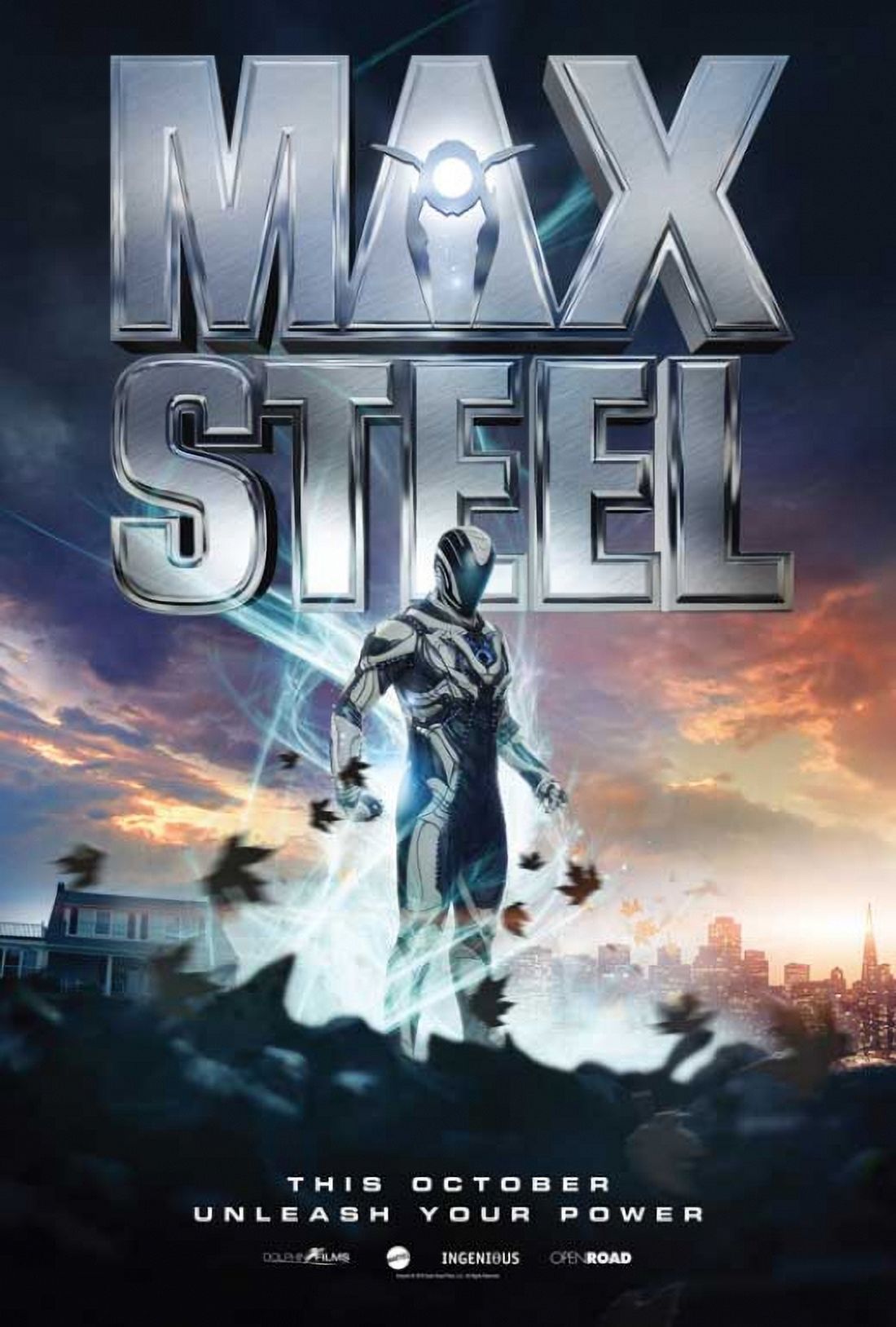 Max Steel action movie poster in 27x40 size.