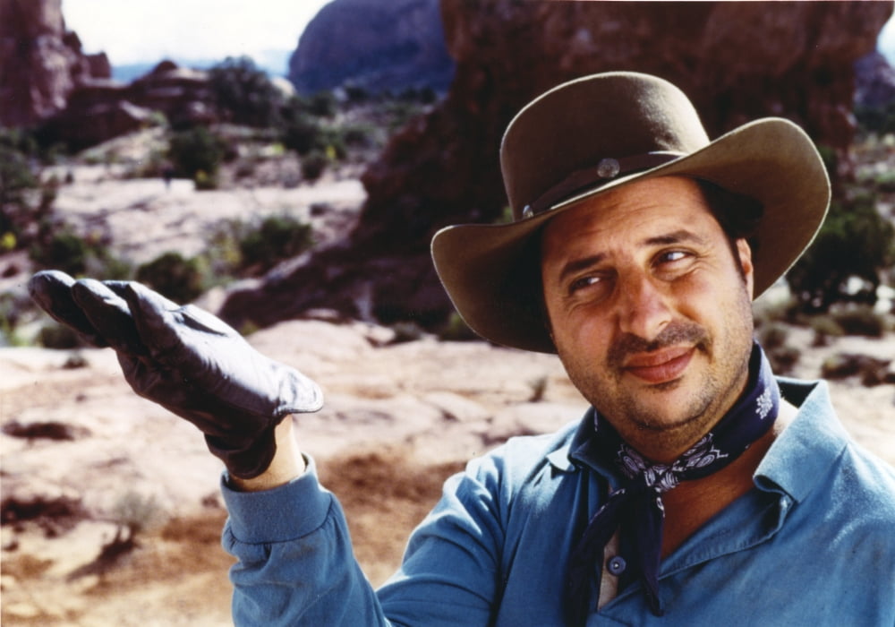 Jon Lovitz portrait photo print with cowboy hat.