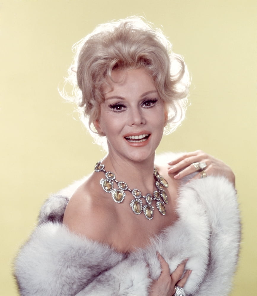Eva Gabor 1960s photo print, high-quality vintage art.