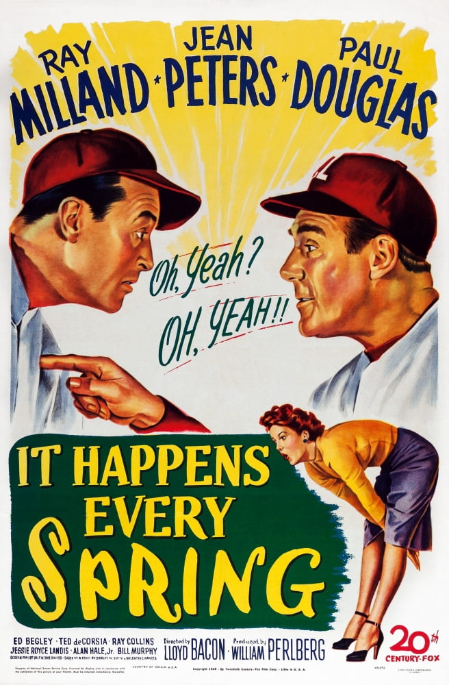 It Happens Every Spring Movie Poster Masterprint