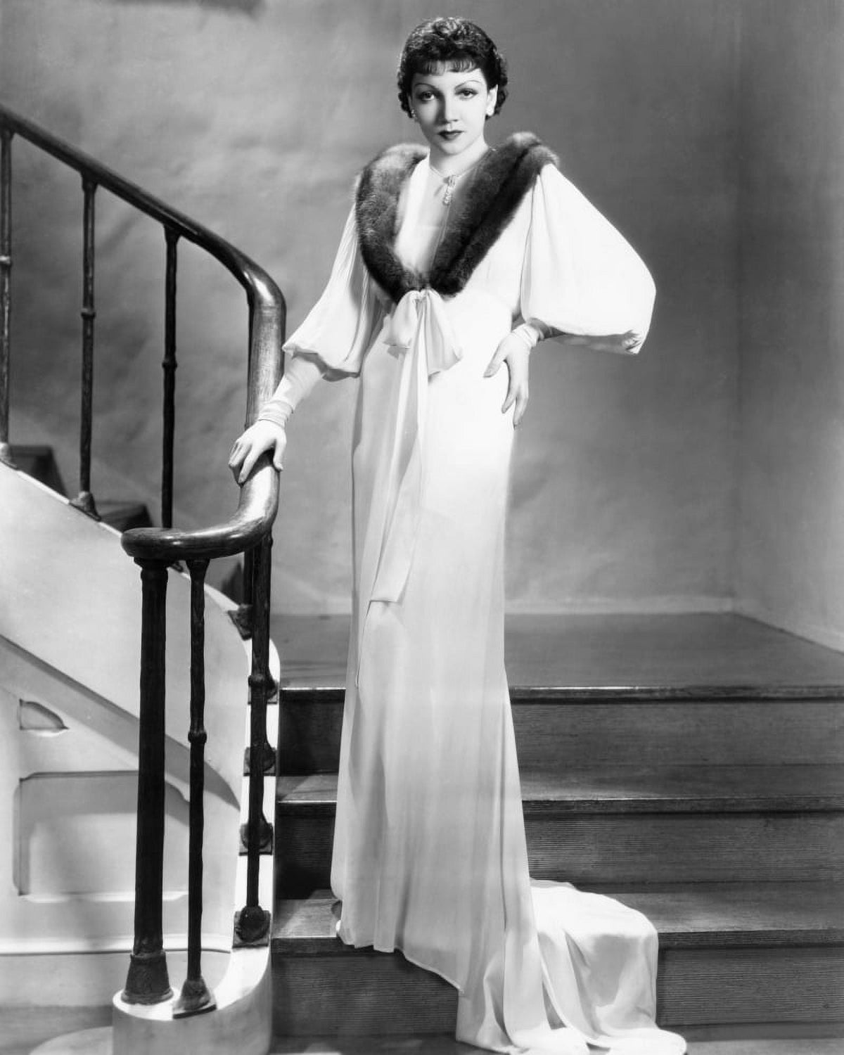 Imitation of Life photo print featuring Claudette Colbert from 1934.