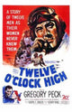 Twelve O'clock High Movie Poster in 11x17 size