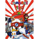 Samurai Pizza Cats movie poster 11 x 17 print featuring colorful animated characters.