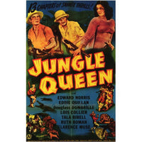 Jungle Queen Movie Poster Print in vibrant colors, size 27x40.