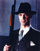 Keith Carradine photo print in suit with gun, 8 x 10.