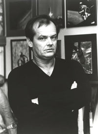 Jack Nicholson photo print with arms crossed - iconic portrait.