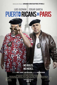 Puerto Ricans in Paris Movie Poster 27x40 - vibrant film art