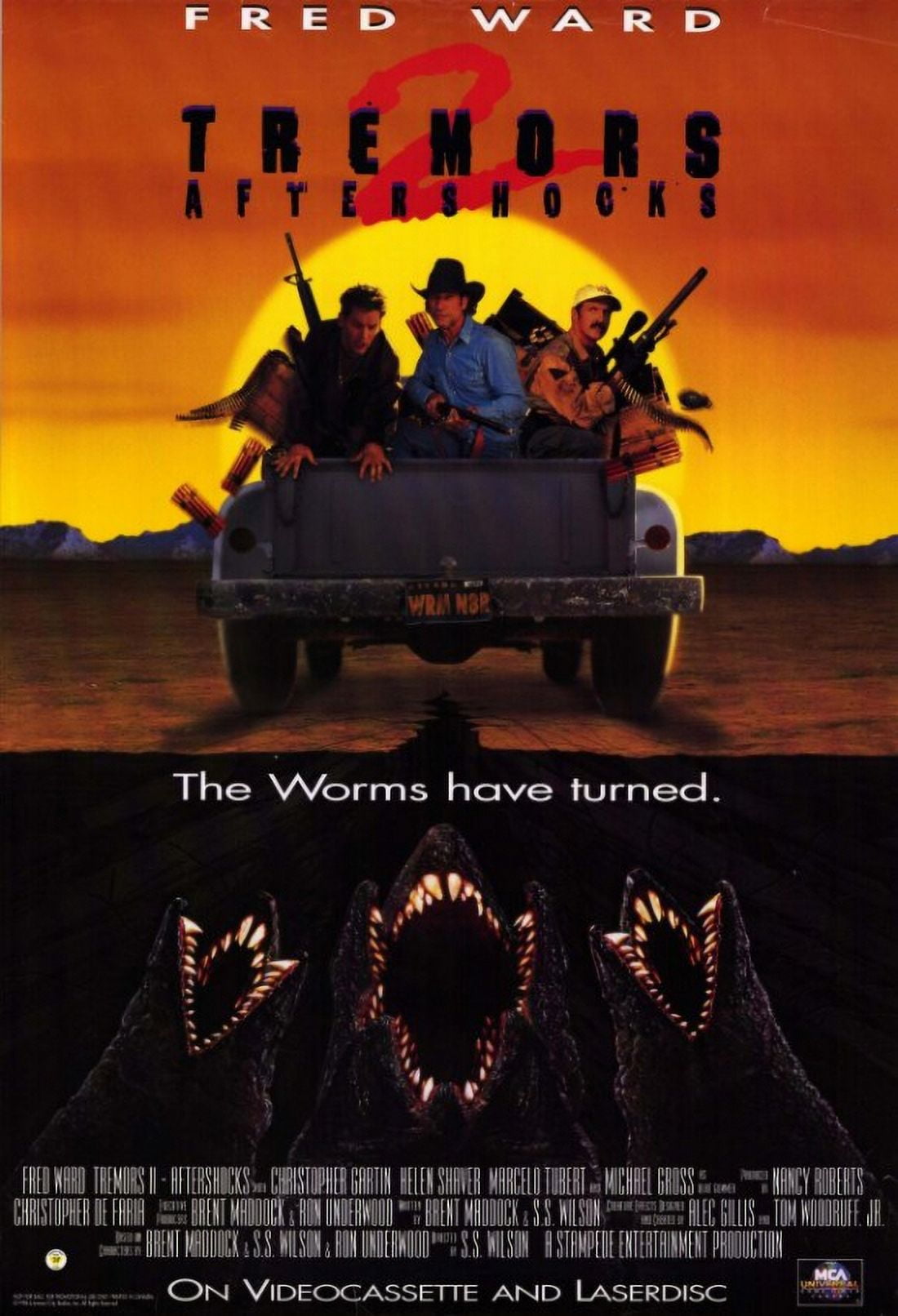 Tremors 2: Aftershocks Movie Poster 11x17 Print
