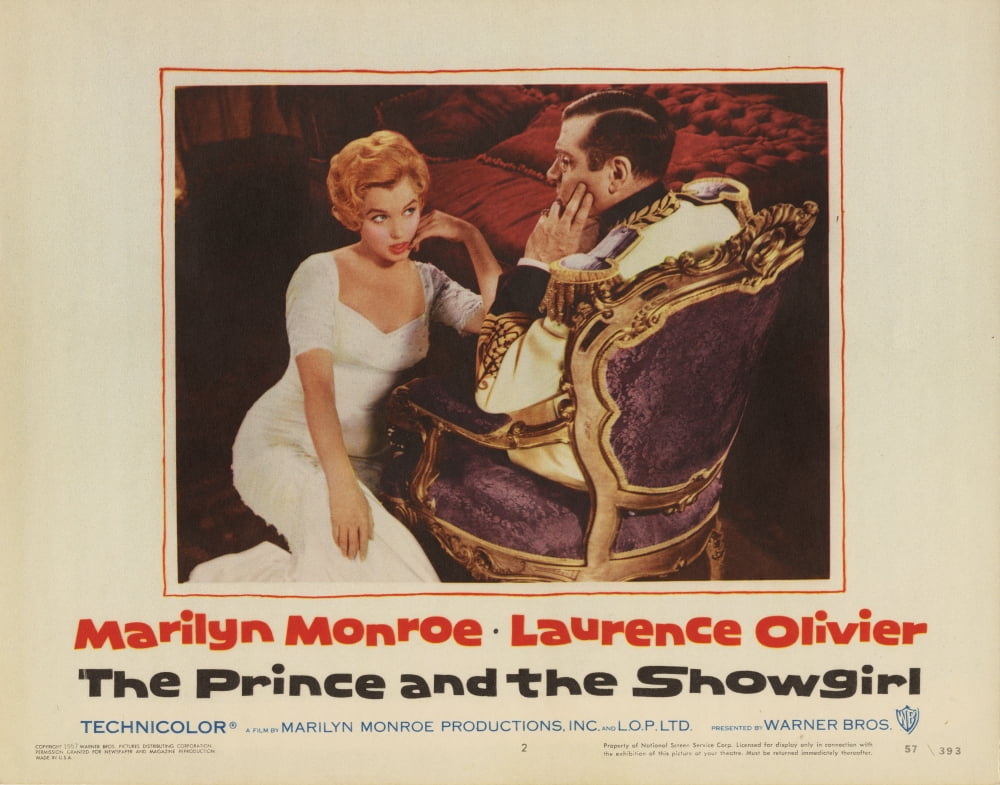 The Prince and The Showgirl poster print in various sizes