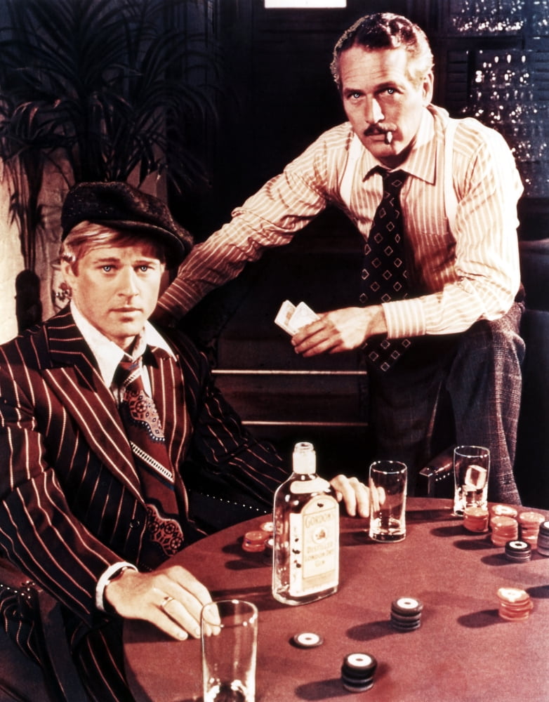 The Sting movie photo print showcasing classic cinema art.