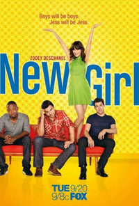 New Girl Movie Poster 11x17 print showcasing vibrant colors.