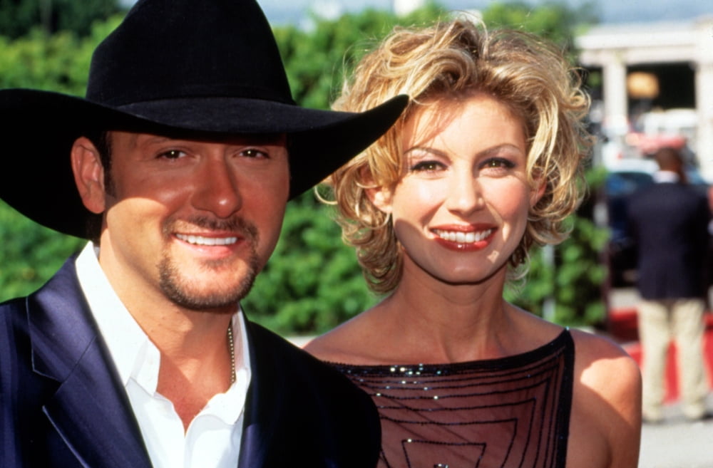 Tim McGraw and Faith Hill at the 1999 ACM Awards Photo Print