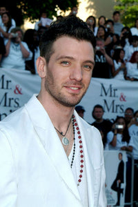 J.C. Chasez red carpet photo print from Mrs. Smith Premiere 2005