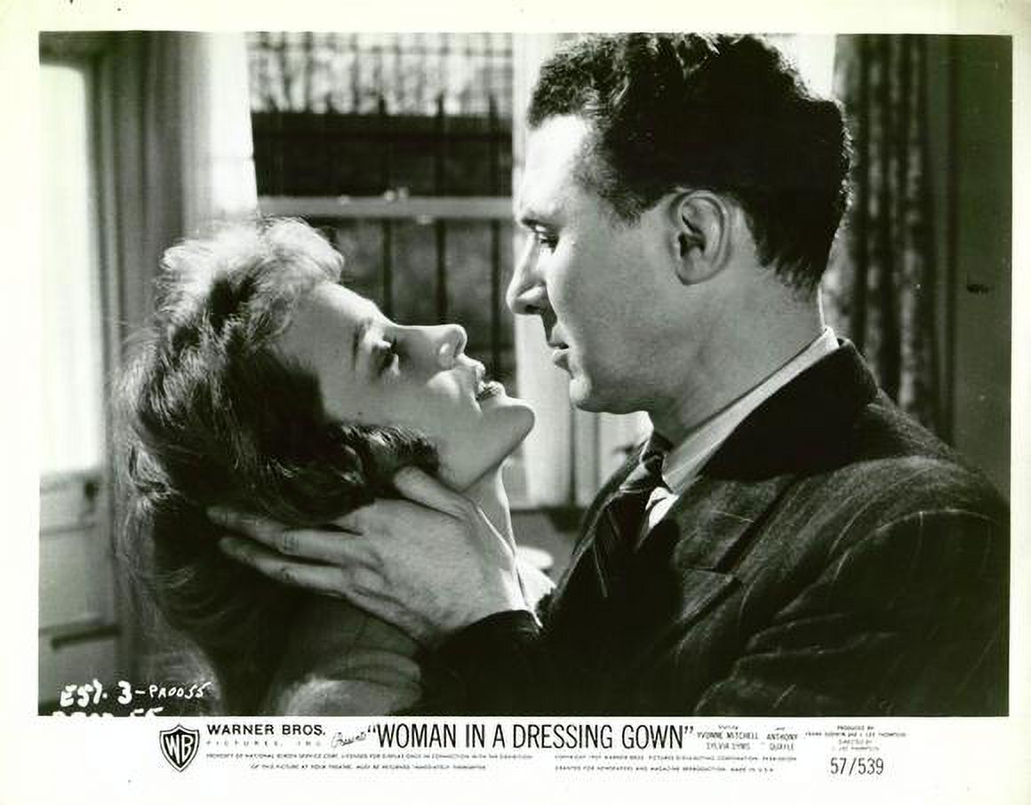 Woman in a Dressing Gown movie poster, classic vintage film art