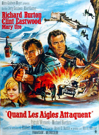 Where Eagles Dare Movie Poster Masterprint 11x17