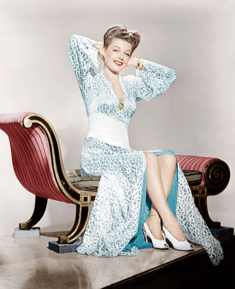 Vintage Ann Sheridan photo print from the 1940s, available in multiple sizes.
