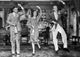Damsel In Distress black and white dance photo print