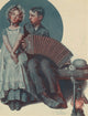Accordion Serenade poster print by Norman Rockwell, 1924, available in multiple sizes.