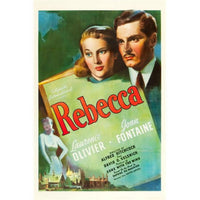 Rebecca Movie Masterprint Poster featuring Joan Fontaine and Laurence Olivier