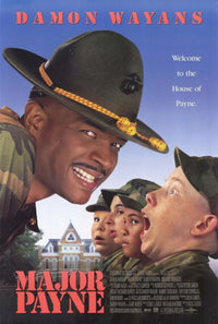 Major Payne Movie Poster - Classic Comedy Art Print (11x17)