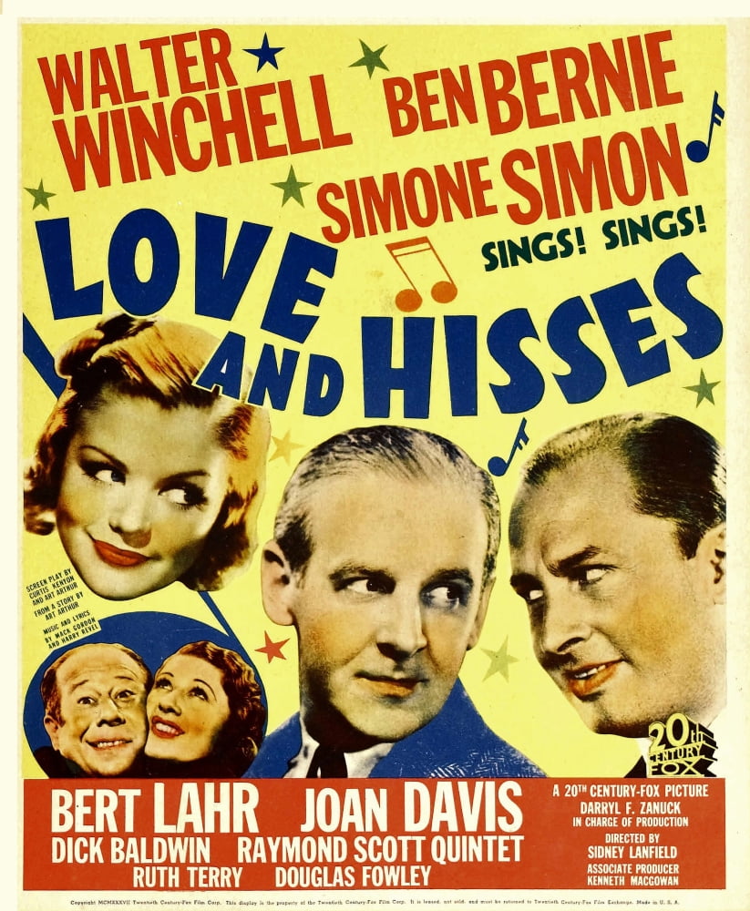 Love and Hisses Movie Poster Masterprint - 11x17 size