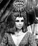 Elizabeth Taylor as Cleopatra in a 1963 film photo print