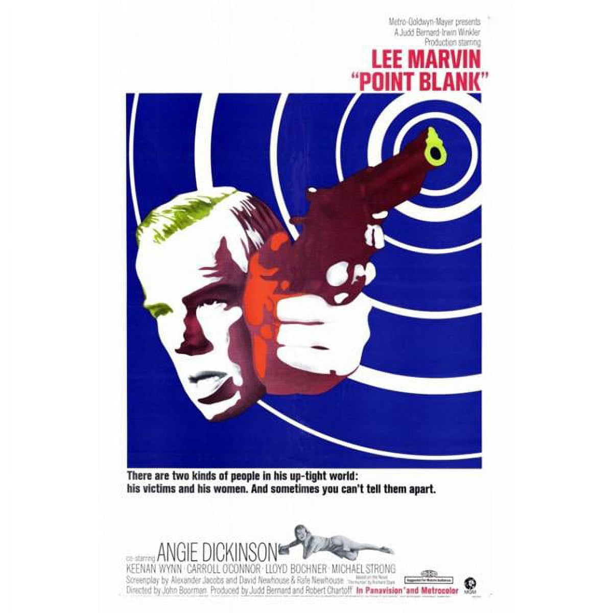 Point Blank movie poster print 27 x 40 inches