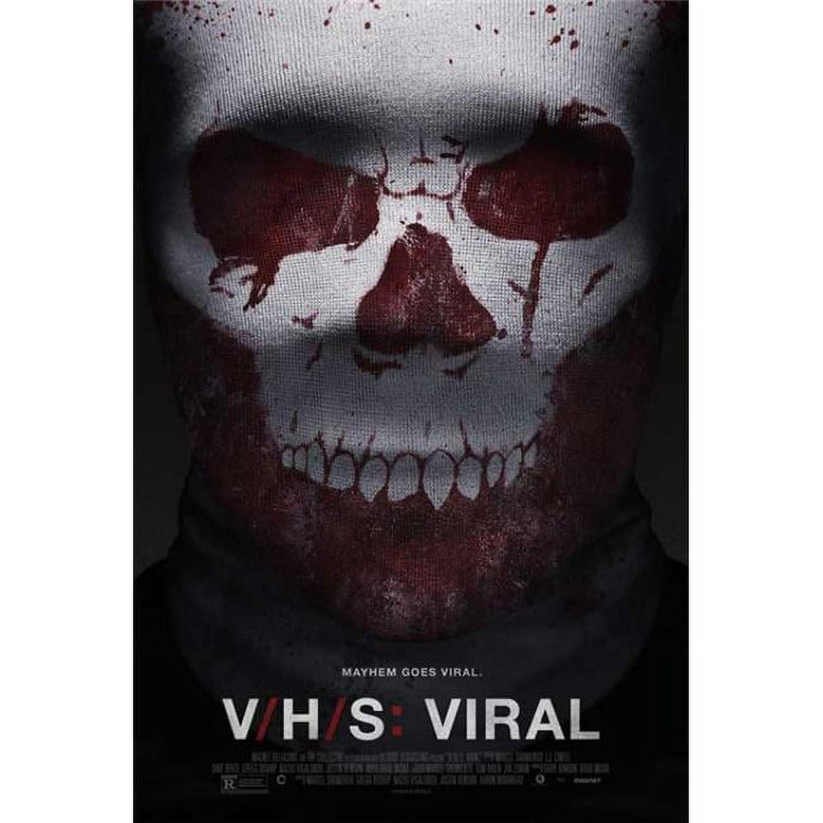 VHS: Viral Movie Poster Print 27x40 showcasing vintage cinema design