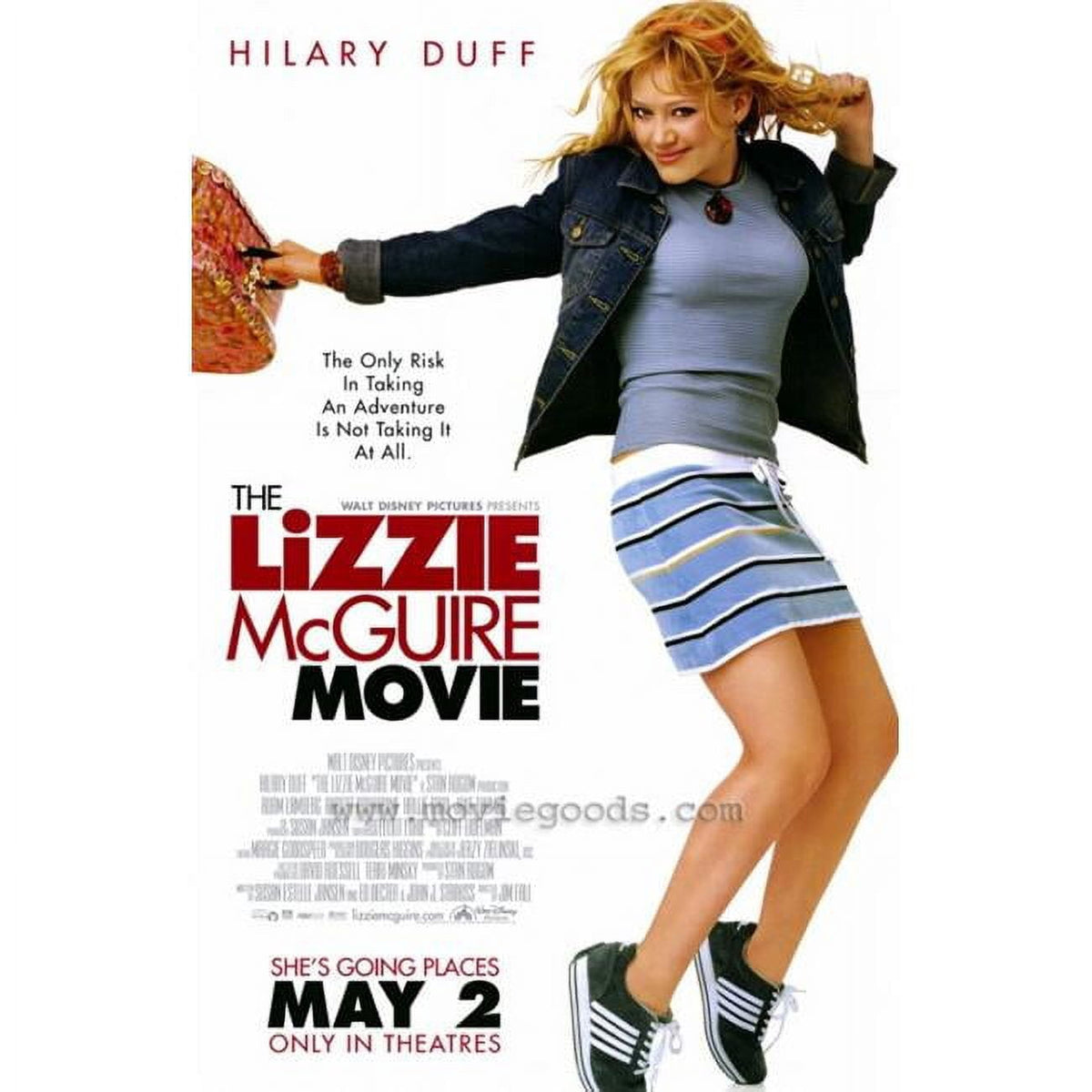 Hilary Duff movie poster print 27x40 - vibrant art for home decor.