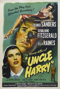The Strange Affair of Uncle Harry Movie Poster 11x17