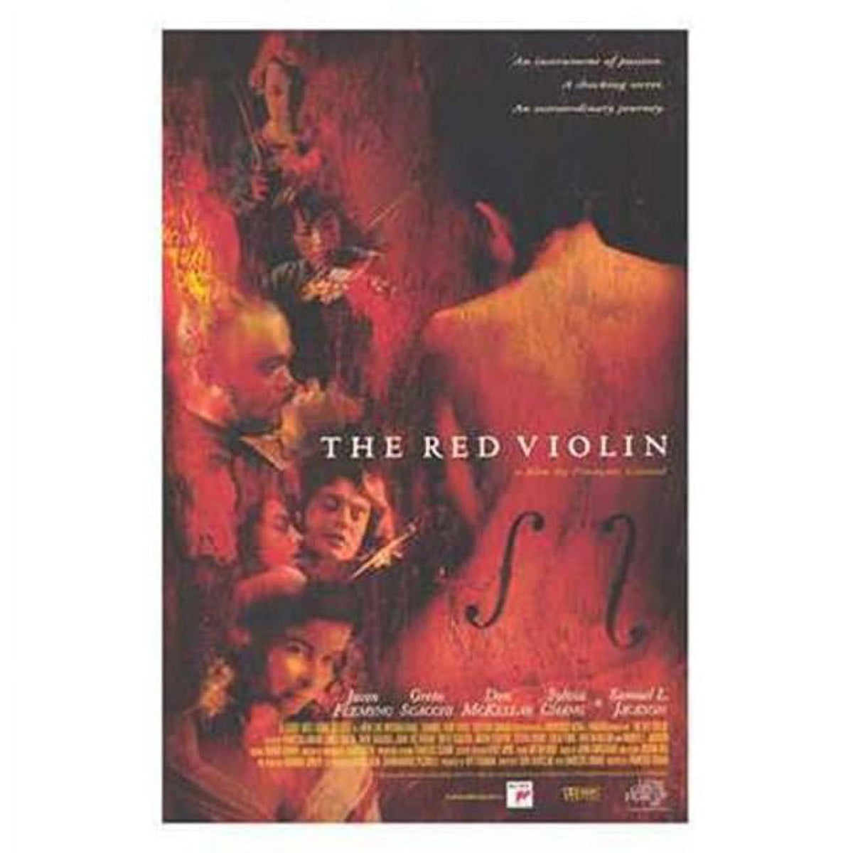 The Red Violin movie poster 11x17 print showcasing art and film.