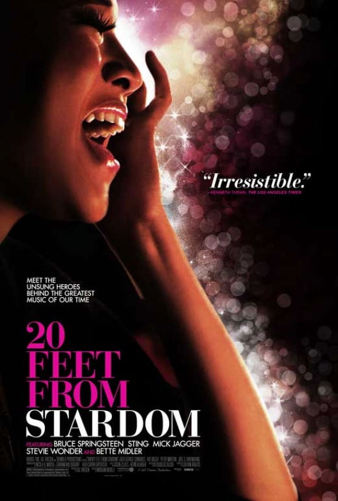 Twenty Feet from Stardom Movie Poster Print featuring vibrant colors and captivating design.
