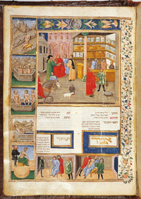 Illumination from a Hebrew Translation of Avicenna's Canon Poster Print