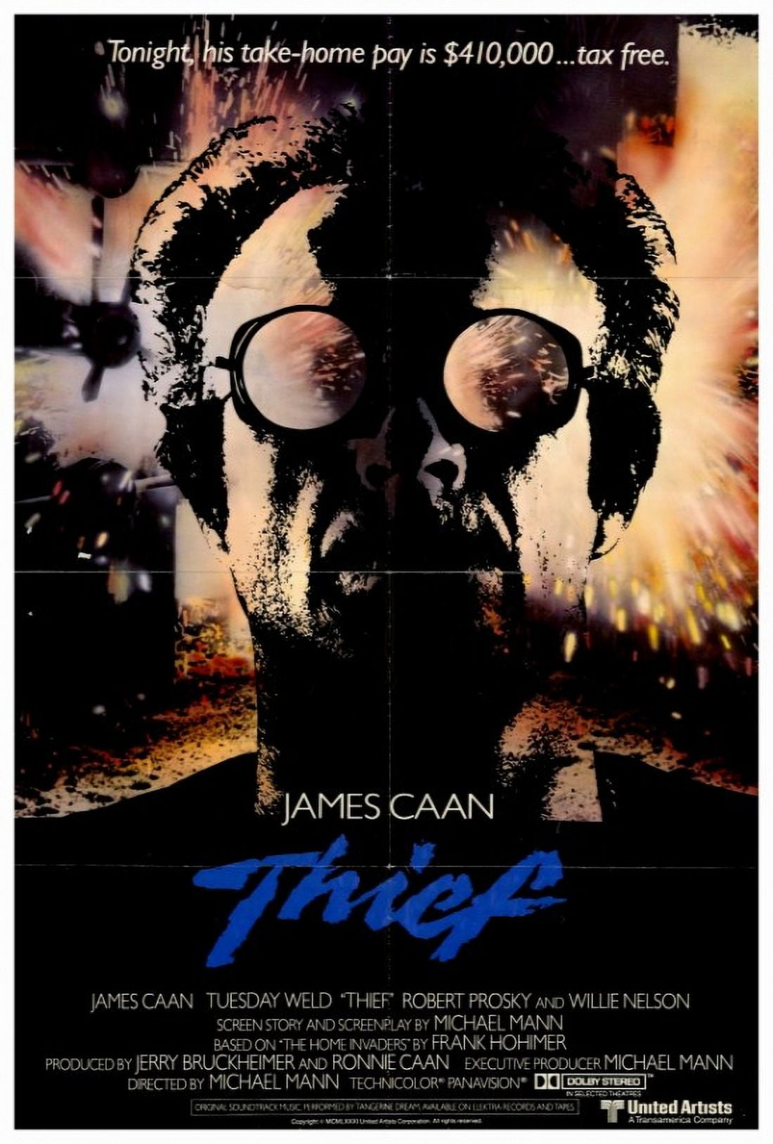 Thief Movie Poster Print - 27 x 40 inches