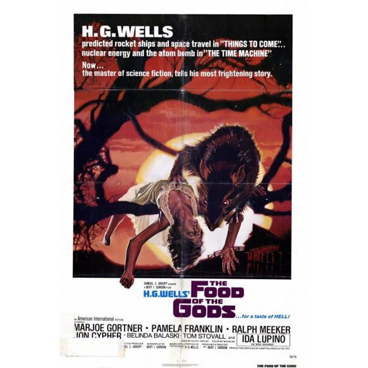 The Food of the Gods Movie Poster Print 27x40 - striking artwork for movie enthusiasts.