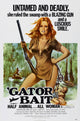 Gator Bait Movie Poster Print featuring Claudia Jennings (1974)
