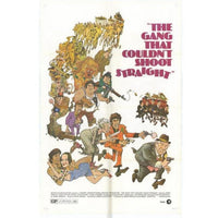 The Gang That Couldn't Shoot Straight movie poster print (27x40) featuring vibrant colors and classic film art.