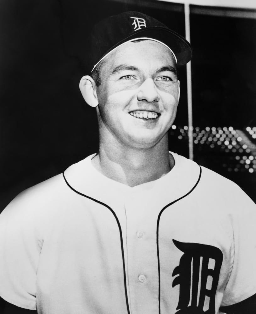 Al Kaline portrait poster print, available in multiple sizes.