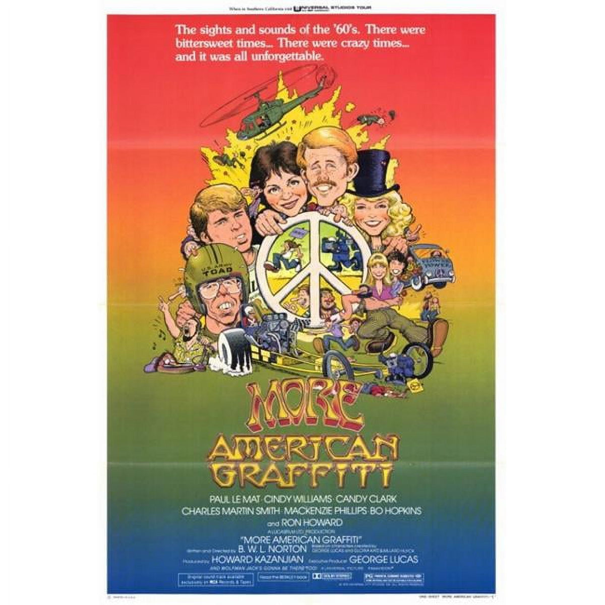 More American Graffiti Movie Poster Print 27x40