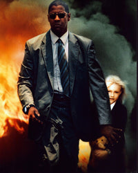 Denzel Washington and Dakota Fanning Man on Fire photo print