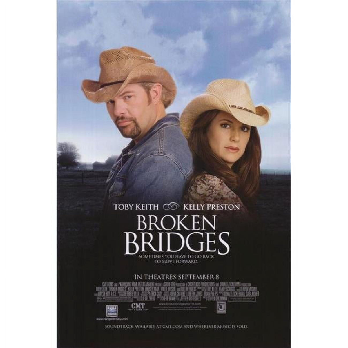Broken Bridges Movie Poster Print 27x40 - Premium Quality