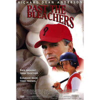 'Past the Bleachers' movie poster print featuring vibrant colors and dramatic imagery.