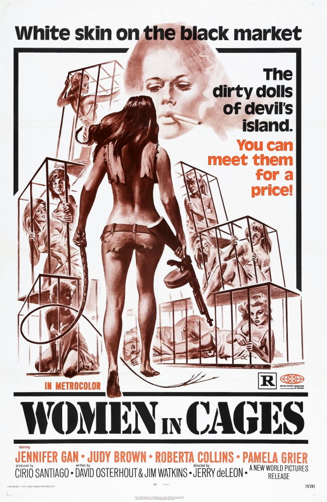 Women In Cages Movie Masterprint Poster 11x17