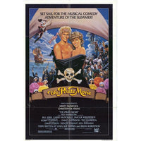 The Pirate Movie classic film poster print in vibrant colors.