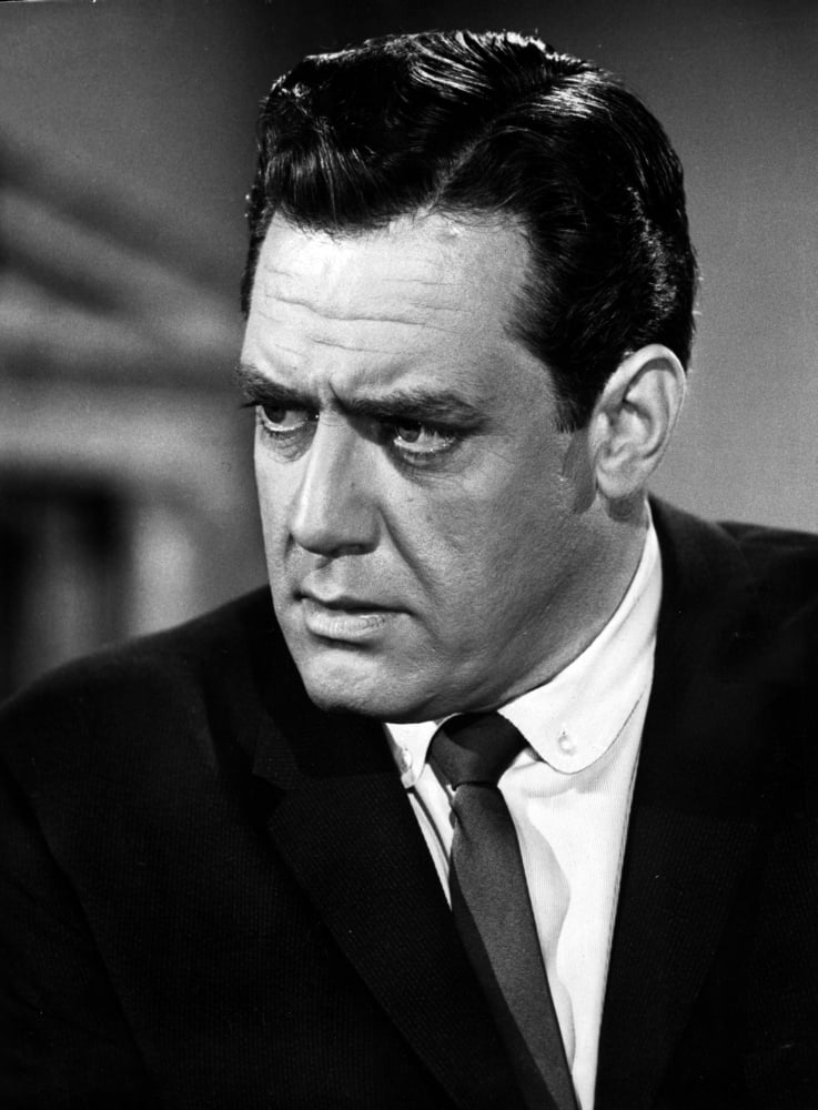 Raymond Burr photo print showcasing the iconic actor