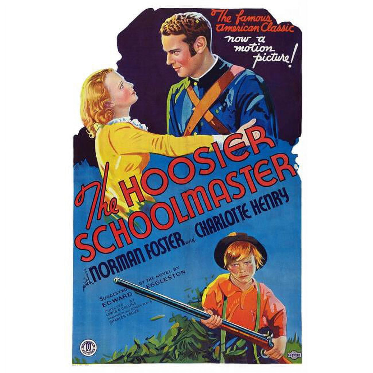 The Hoosier Schoolmaster 1935 Movie Poster Print