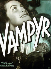 Vampyr Movie Masterprint Poster Print by Sybille Schmitz and Maurice Schutz 1932